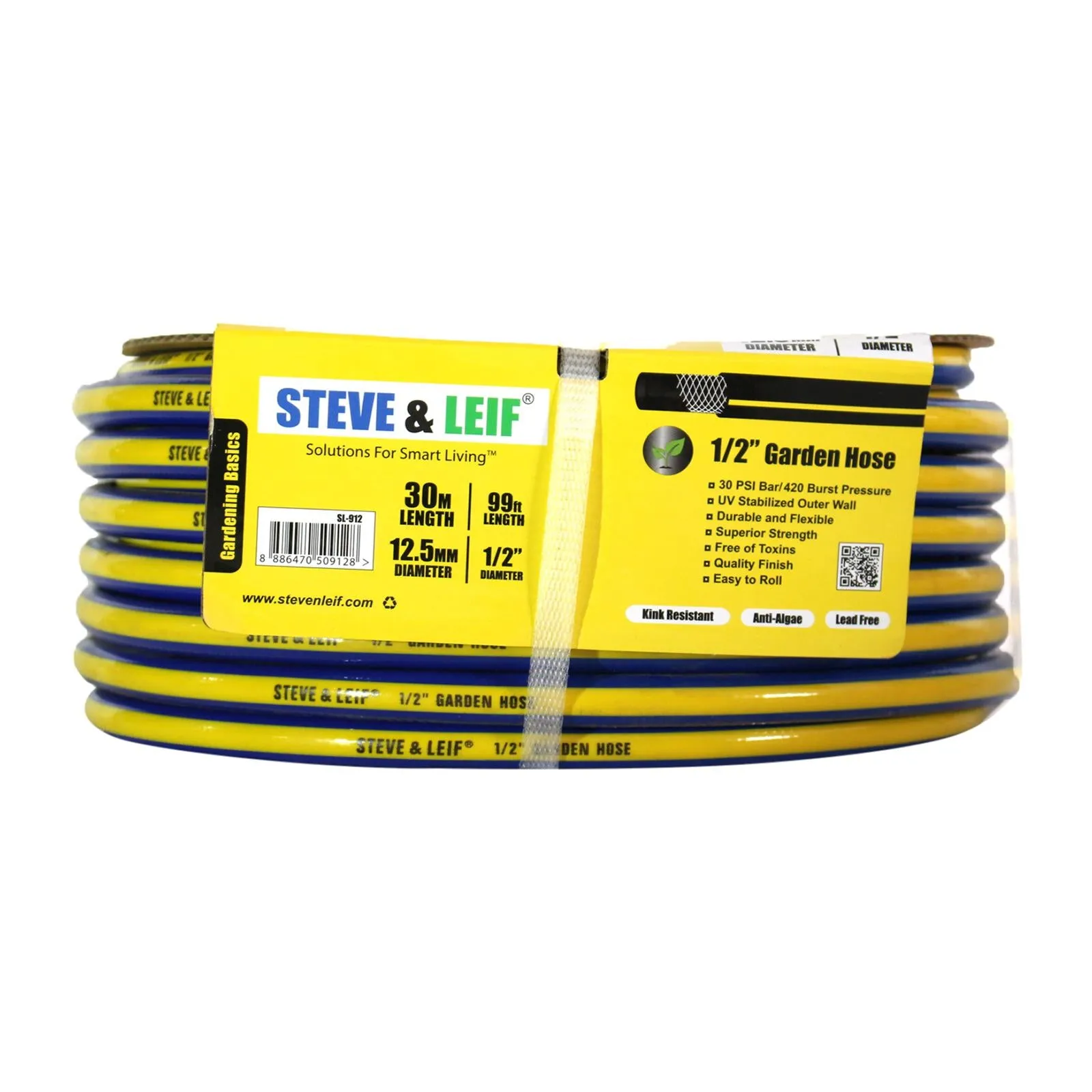 1/2" 30M Blue/Yellow Garden Hose