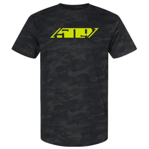 509  Mens Legacy T-Shirt Short Sleeve Regular Fit Pre-Shrunk Soft Tee Black Camo