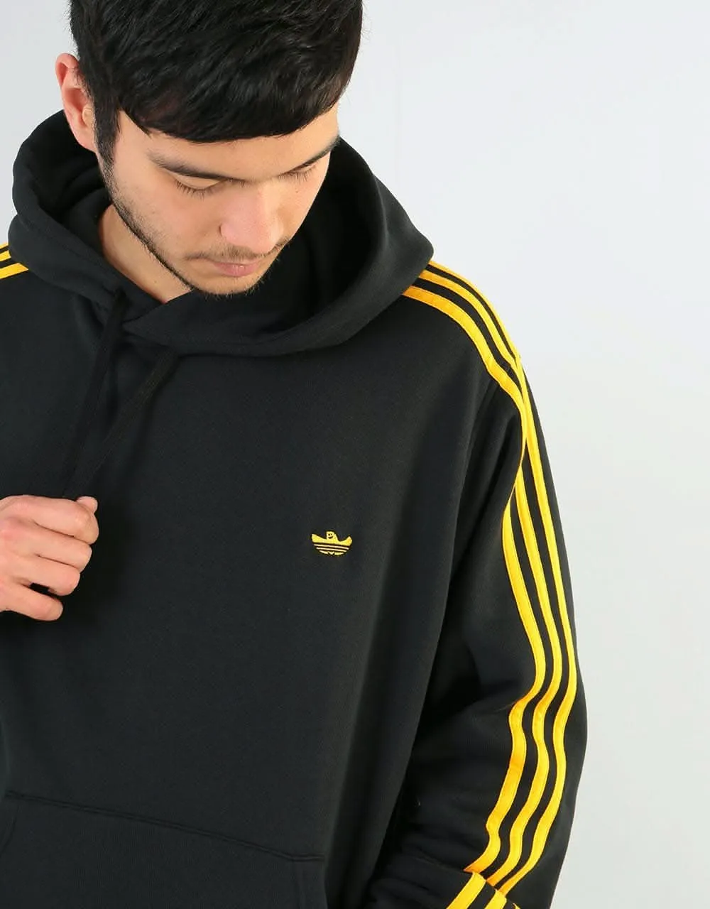 adidas Mini Shmoo Pullover Hoodie - Black/Active Gold