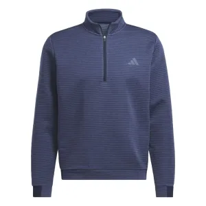 adidas Ultimate365 DWR Textured 1/4 Zip Mens Pullover Golf Top 2024 - IL0562