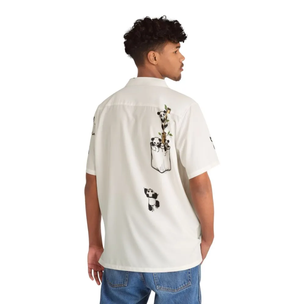 Adorable Pocket Pandas Hawaiian Shirt