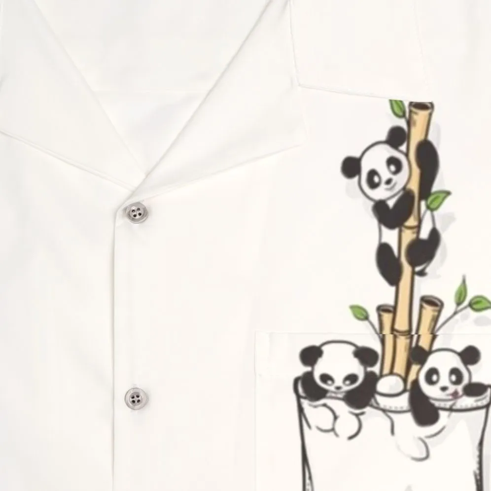 Adorable Pocket Pandas Hawaiian Shirt