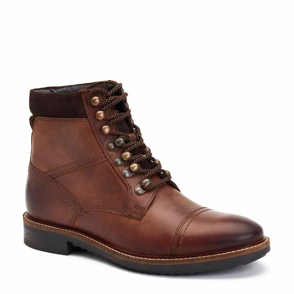 Ashland Pull Up Toe Cap Boots