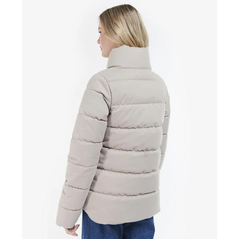 Barbour Cecilia Ladies Quilted Jacket - Earl Grey/Rosewood