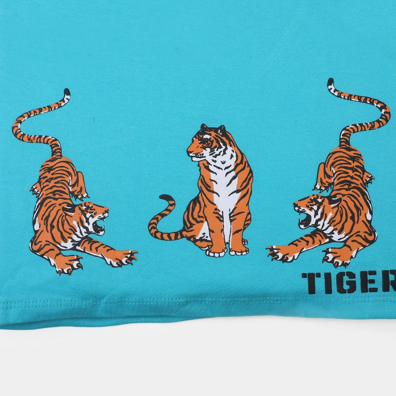 Boys 2 PCs Suit Tiger| Blue/Black