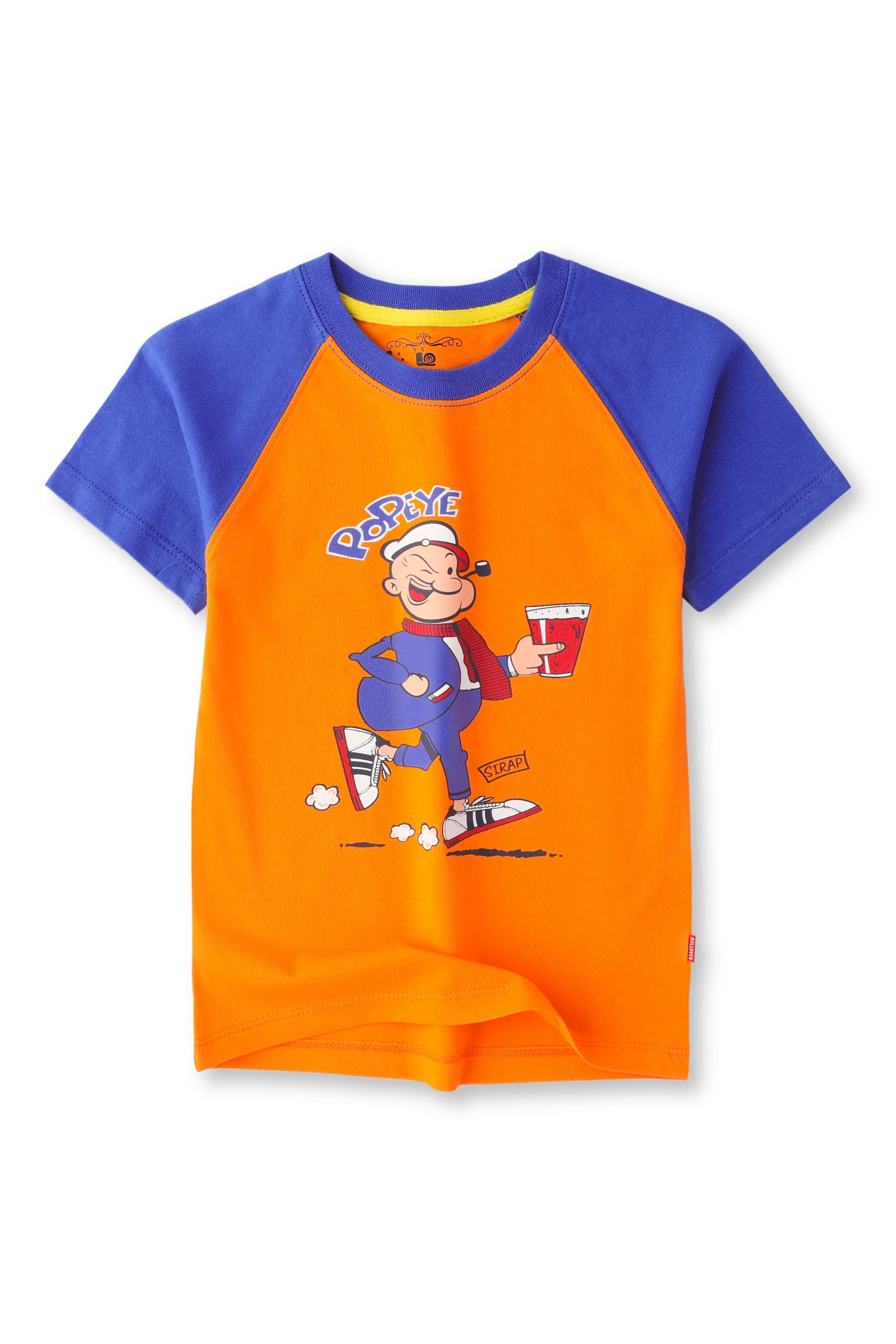 Boys Orange Graphic Reglan