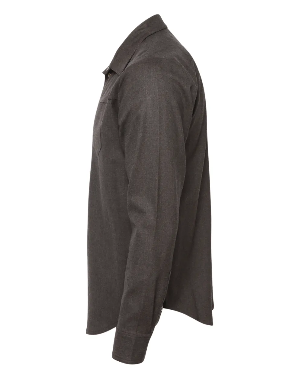 Brown Cashmere Overshirt