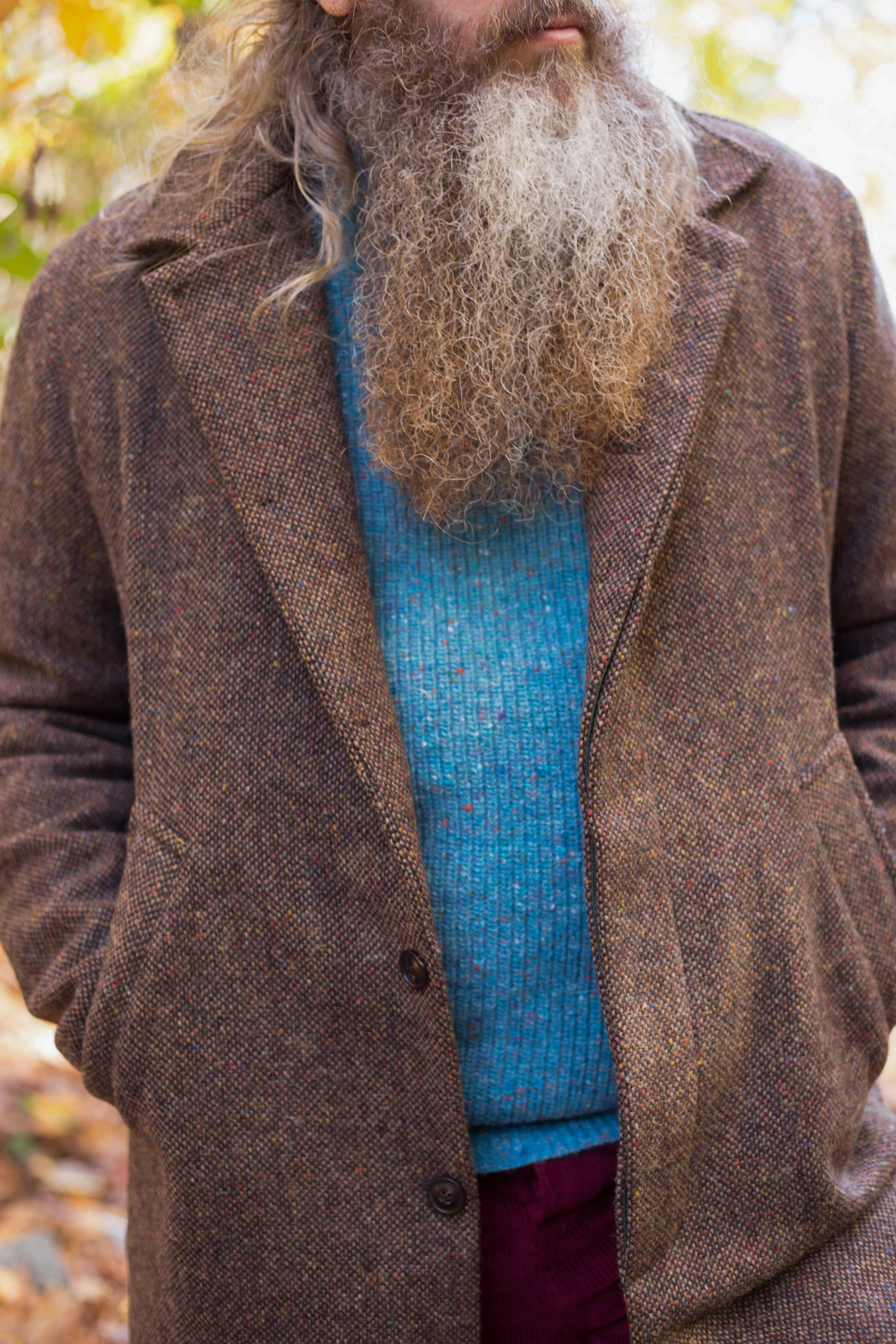 Brown Irish Tweed Coat