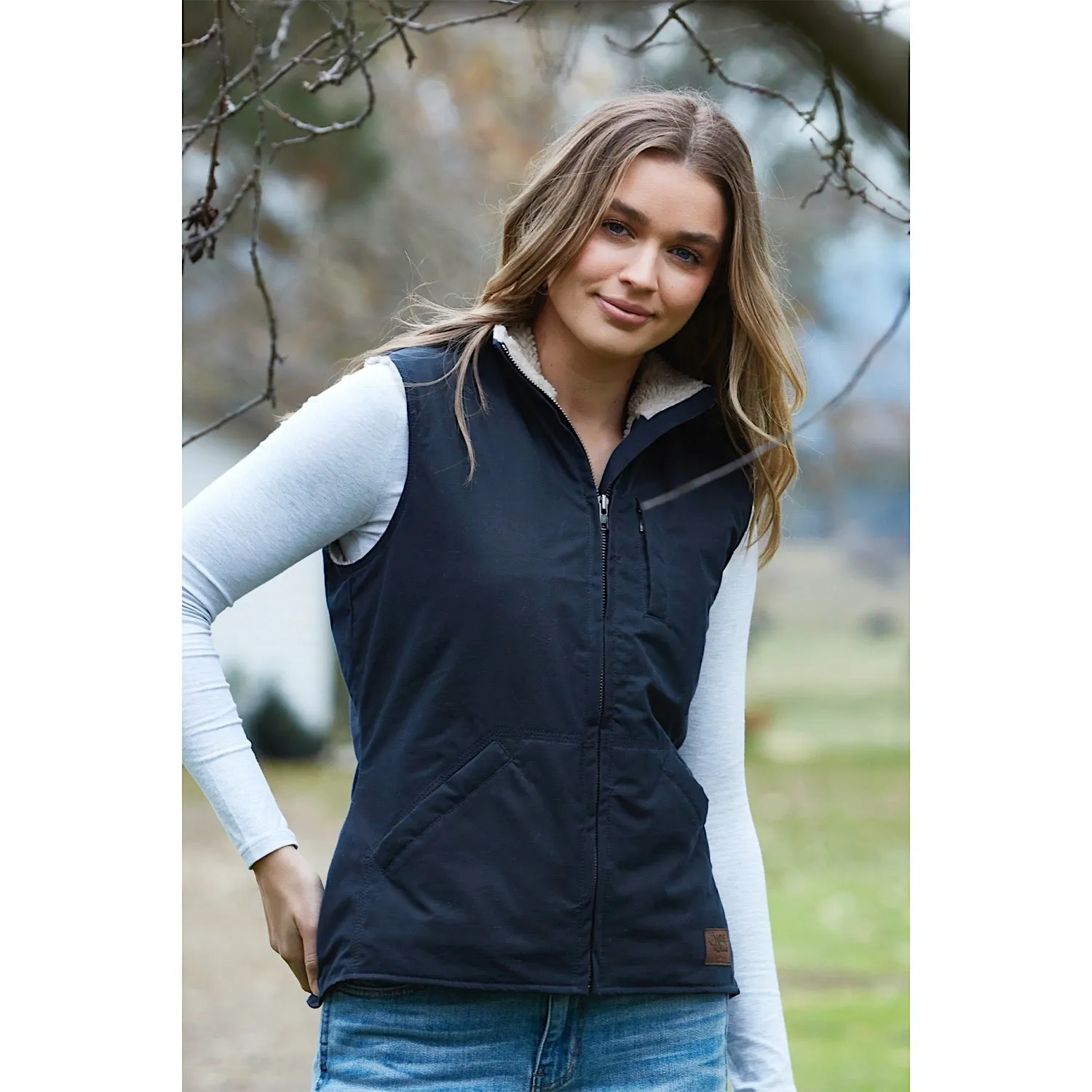 Burke & Wills Women's Kings Vest - Ink