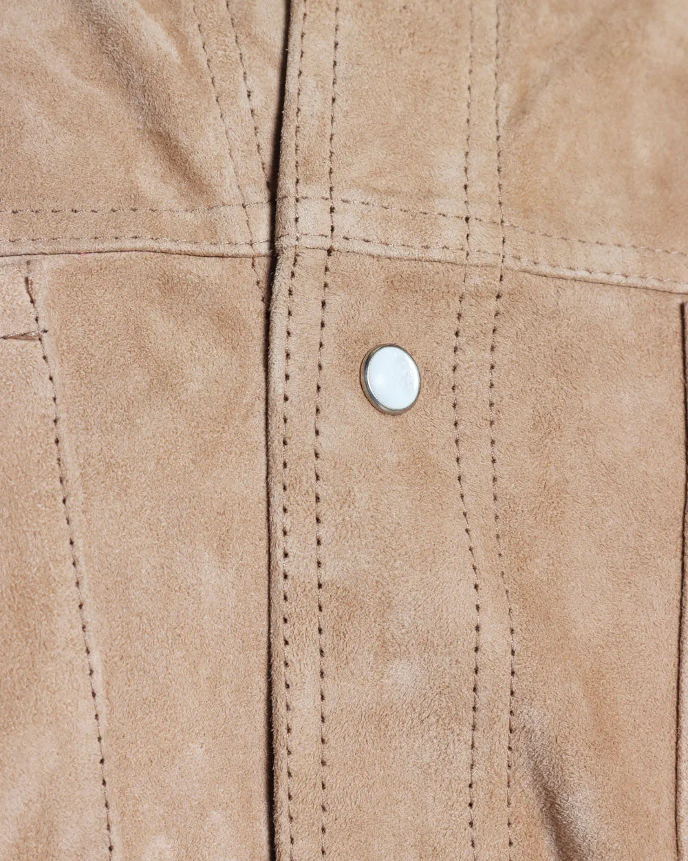 Camel Suede Overshirt