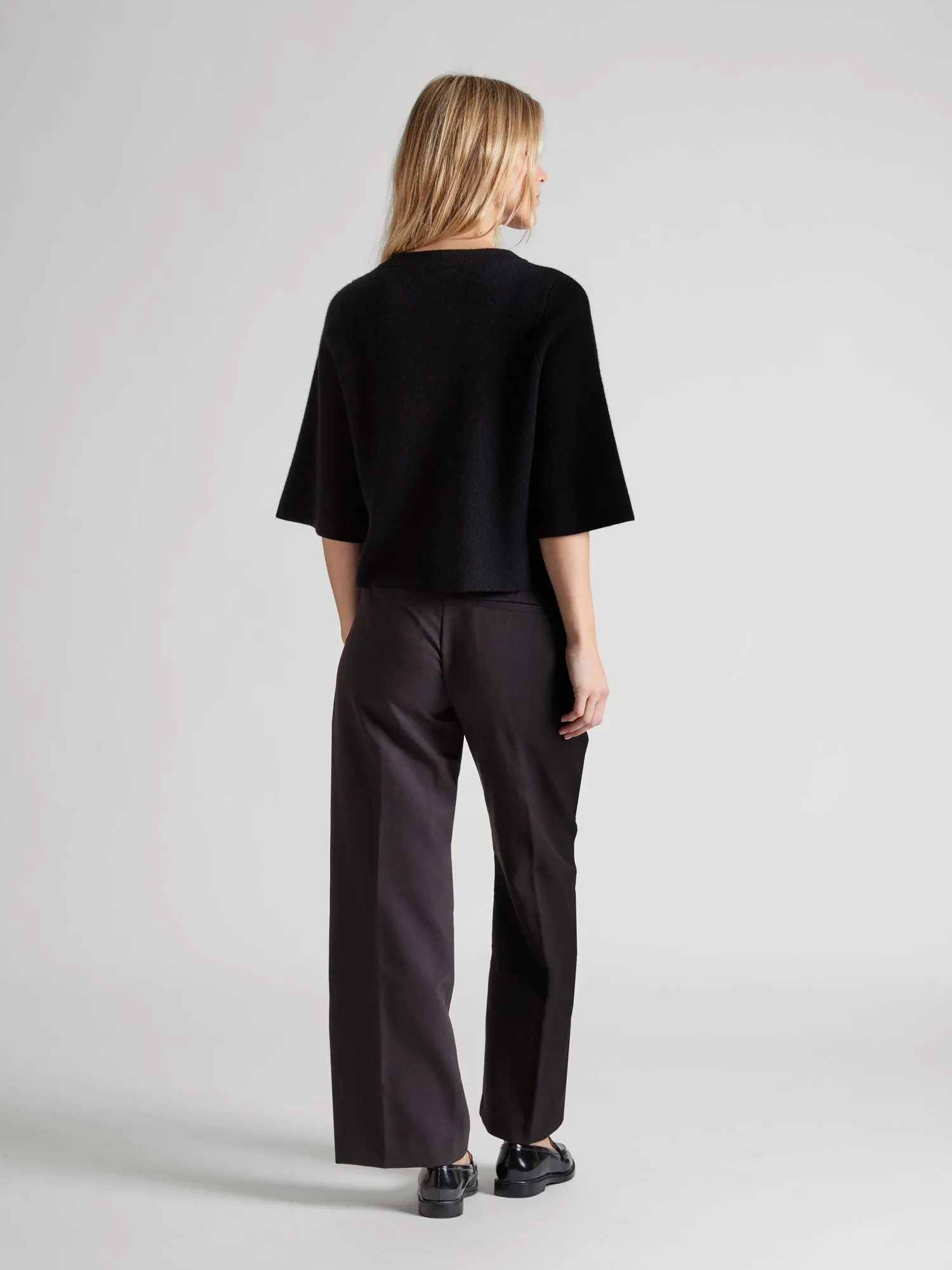 Cashmere sweater  "Dina sweater" - black