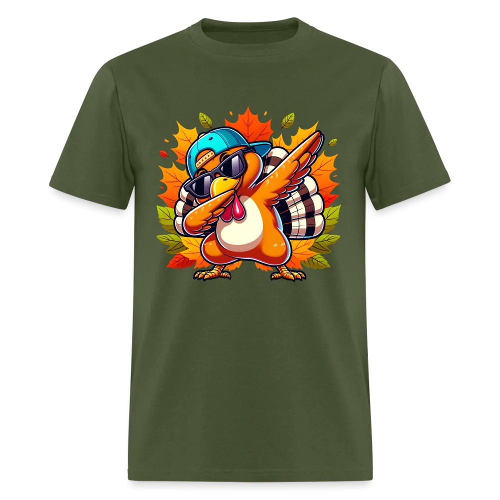 Dabbing Thanksgiving Turkey T-Shirt