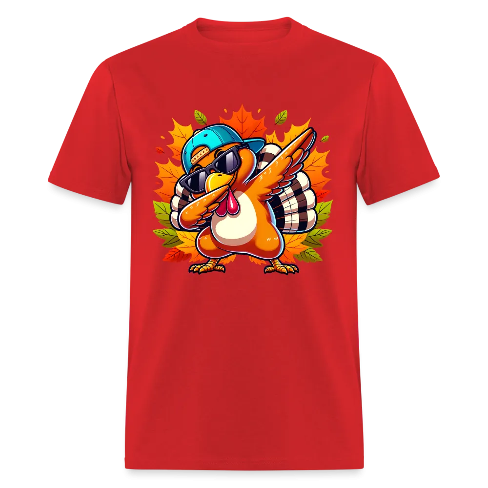 Dabbing Thanksgiving Turkey T-Shirt