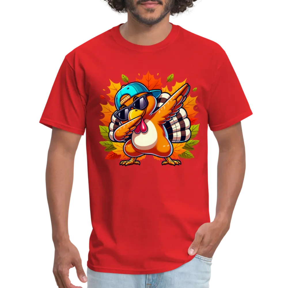 Dabbing Thanksgiving Turkey T-Shirt