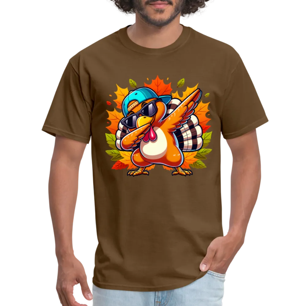 Dabbing Thanksgiving Turkey T-Shirt