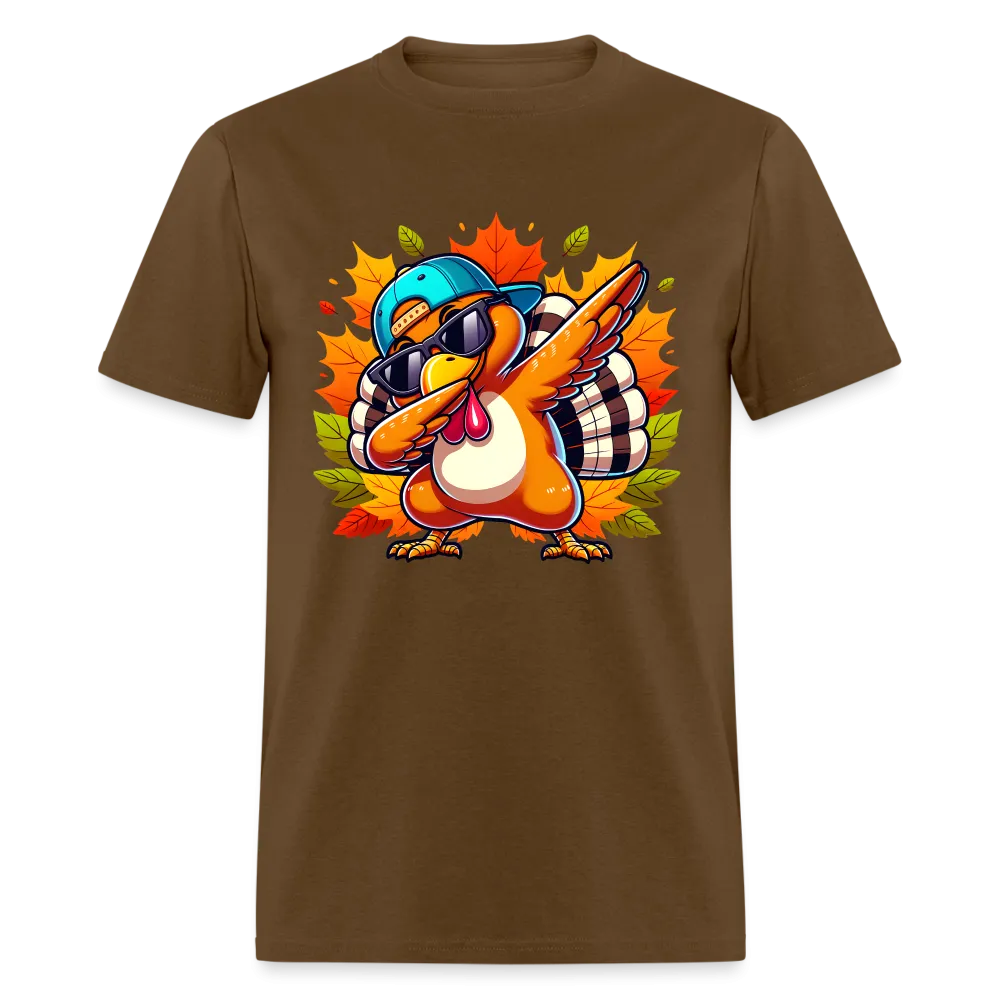 Dabbing Thanksgiving Turkey T-Shirt