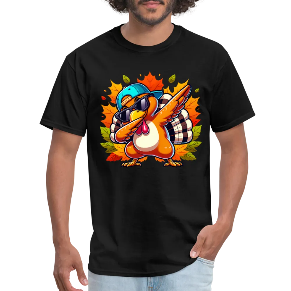 Dabbing Thanksgiving Turkey T-Shirt