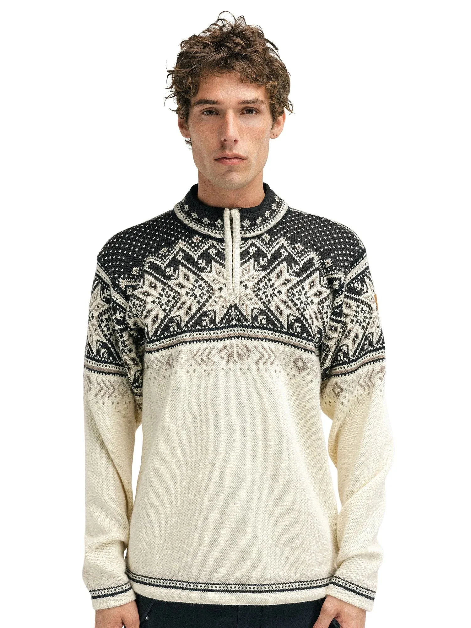 Dale of Norway | Vail Sweater | Men's | Off White/Coffee/Sandstone