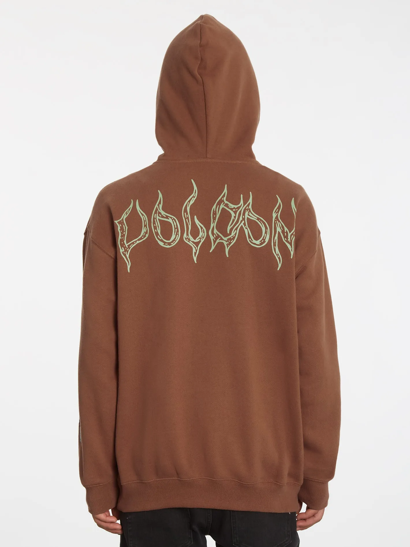 Featured Artist Chrissie Abbot X French Pullover Hoodie - Mocha