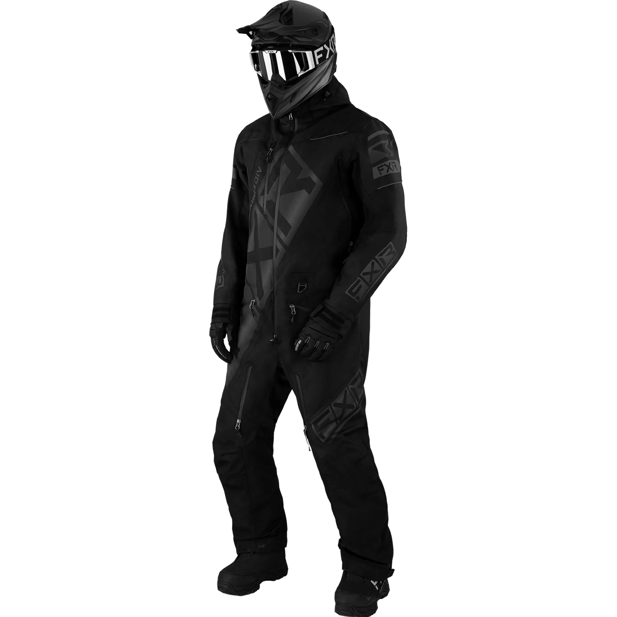 FXR CX F.A.S.T. Insulated Snowmobile Monosuit Black Ops