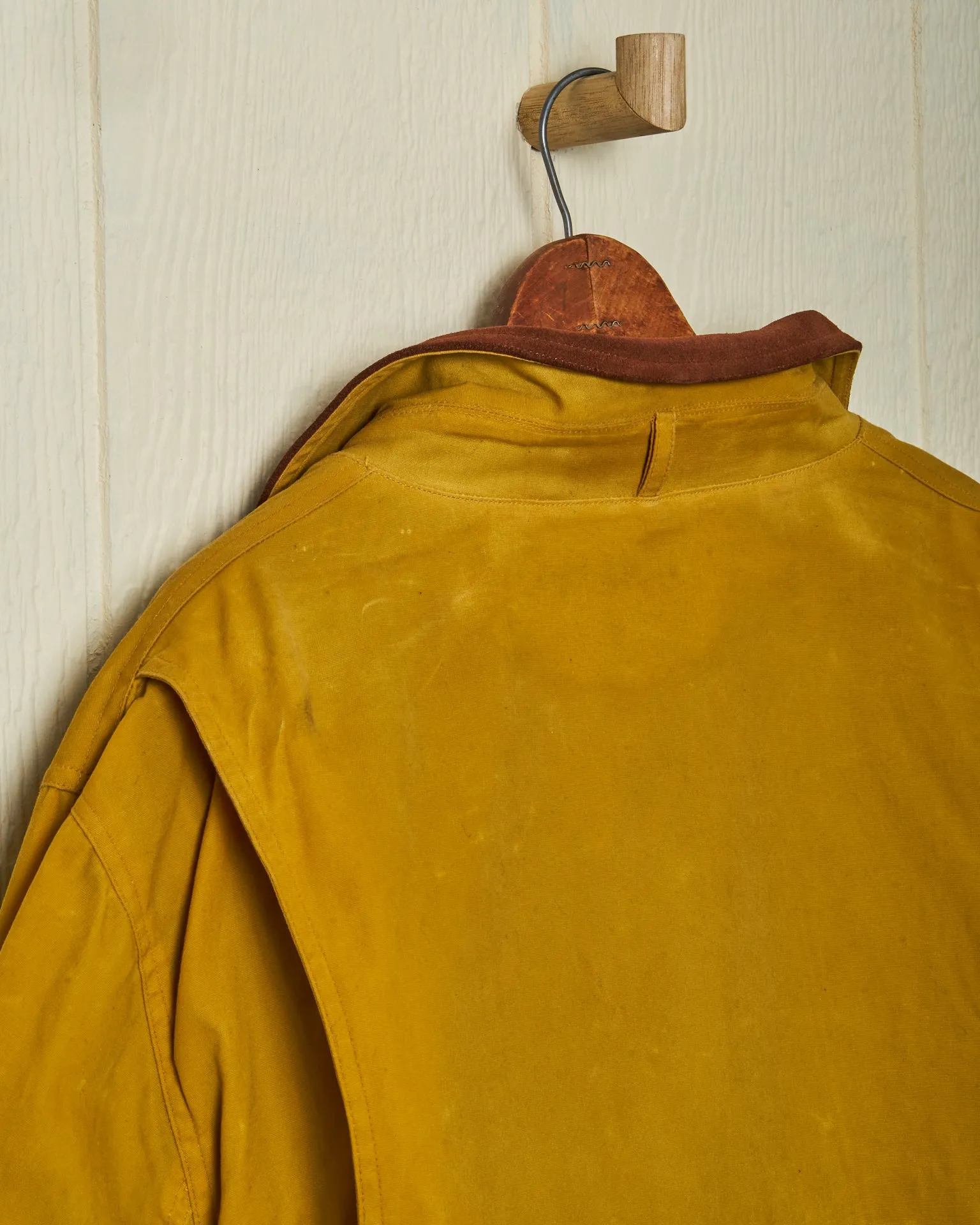 Gamekeeper Jacket in Goldenrod Waxed Canvas