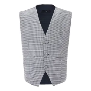 Gray Pin Vest and Bowtie