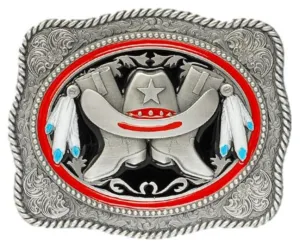 Hat Boots Belt Buckle