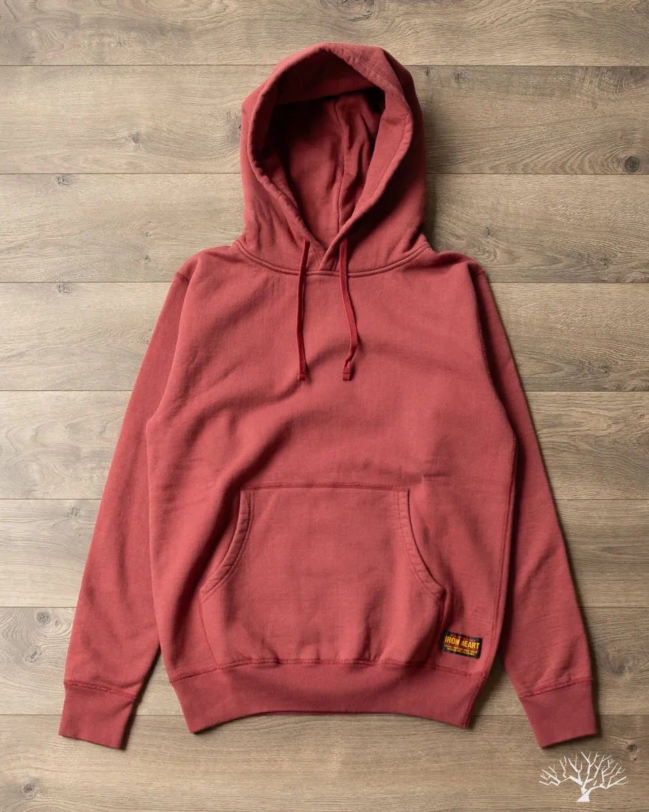 IHSW-49-BUR - 14oz Ultra Heavyweight Loopwheel Hoodie - Burgundy