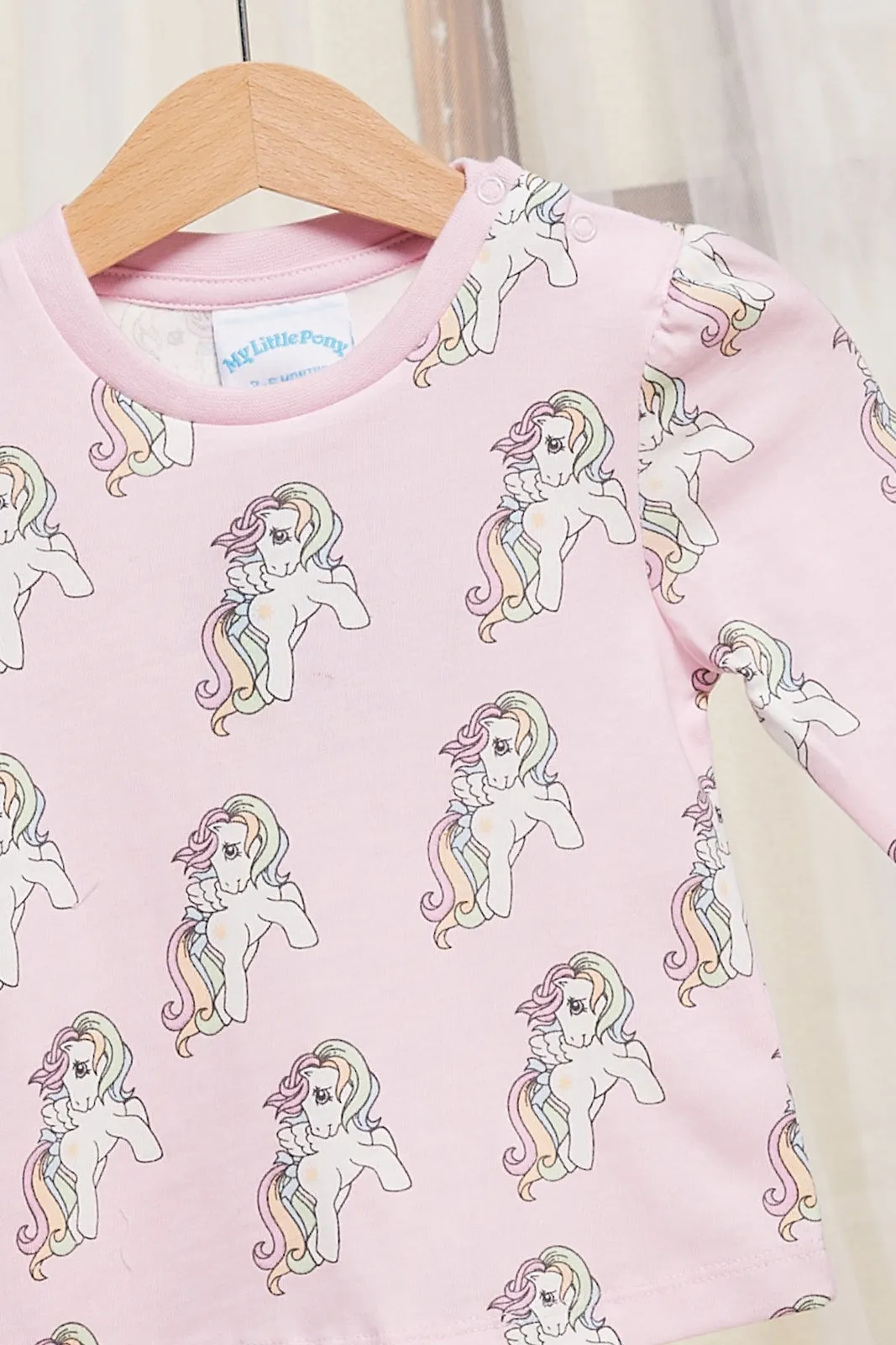 Infant Girls Pink My Little Pony Printed T-Shirt