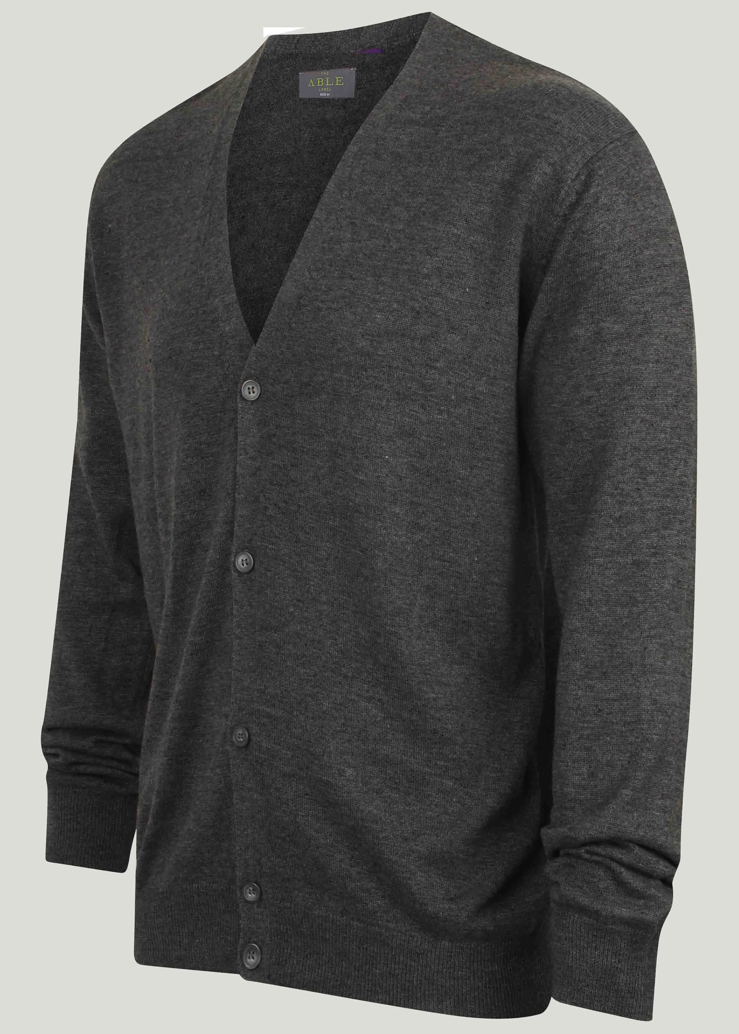 Jake Cotton Blend VELCRO® Brand Fastening Cardigan