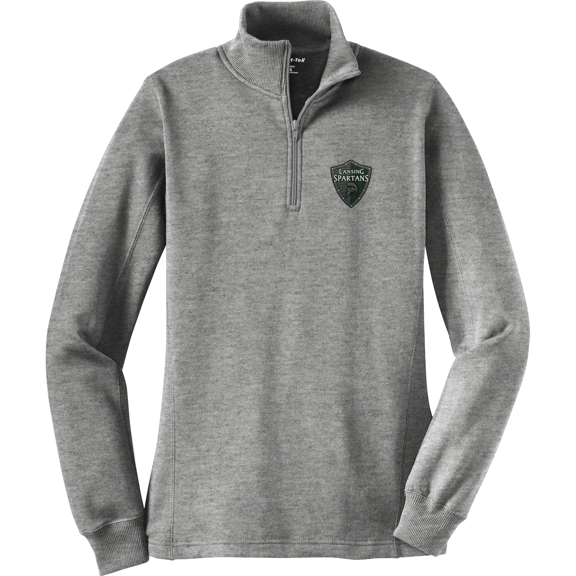 Lansing Spartans Ladies 1/4-Zip Sweatshirt