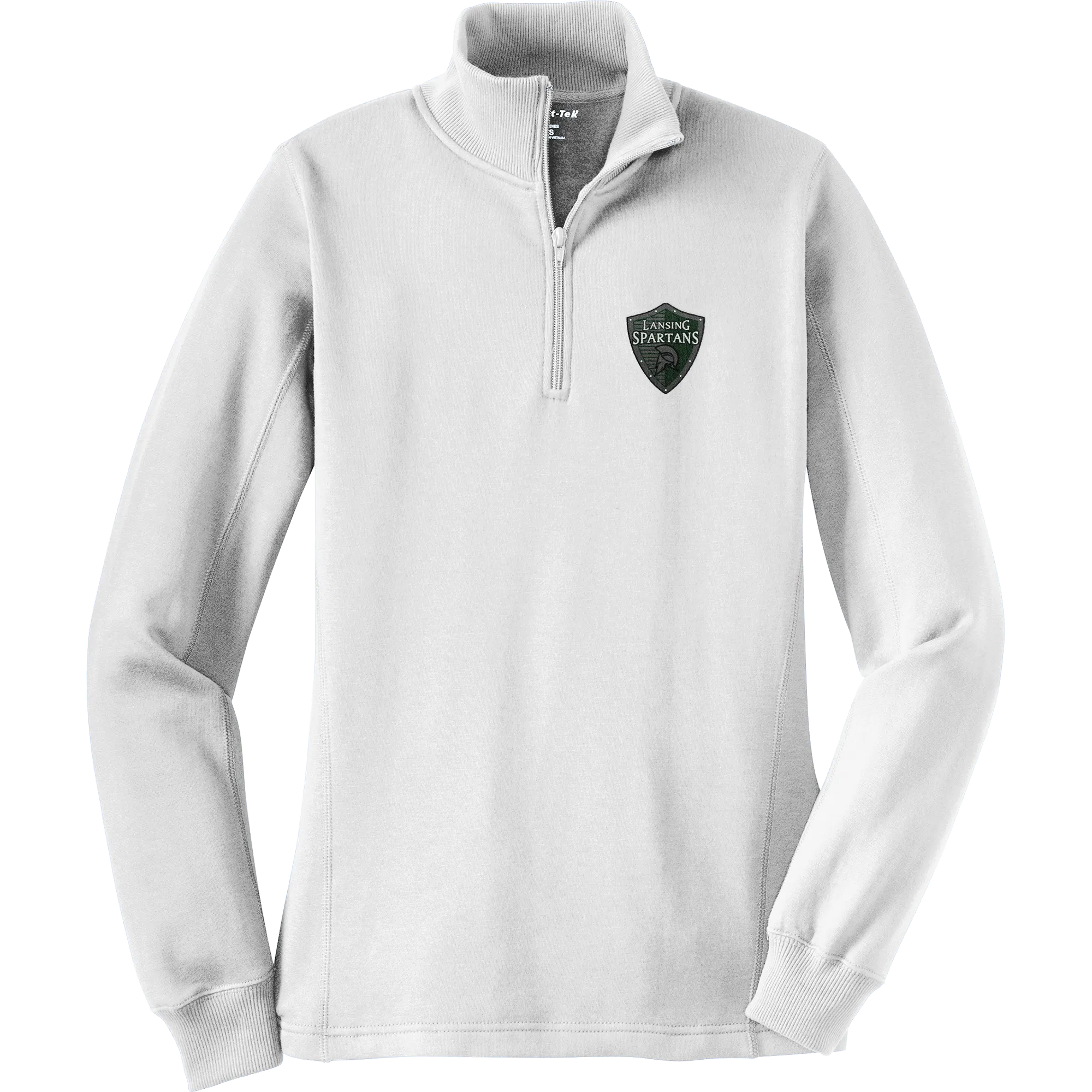 Lansing Spartans Ladies 1/4-Zip Sweatshirt