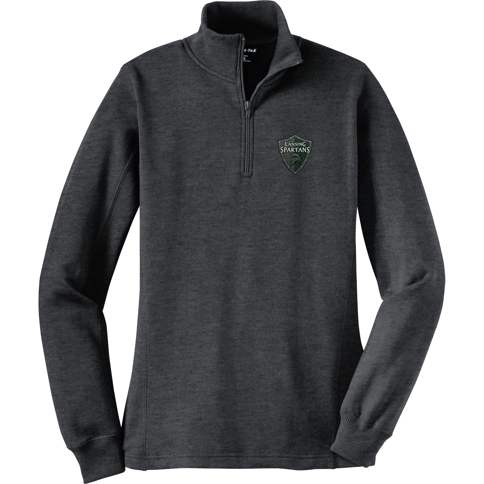 Lansing Spartans Ladies 1/4-Zip Sweatshirt