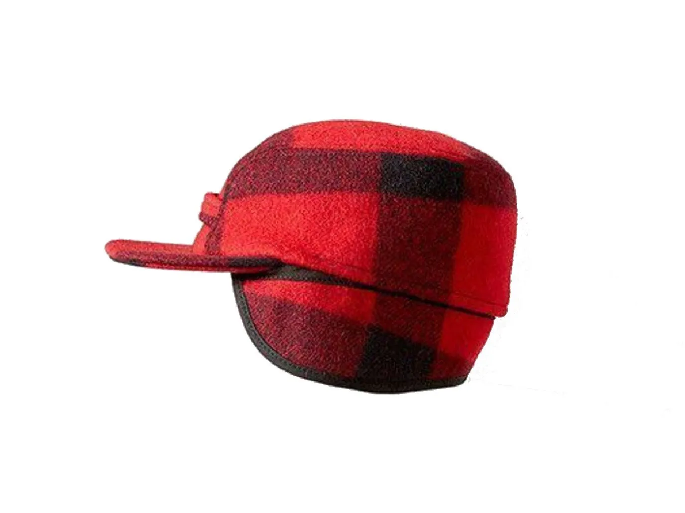 Mackinaw Cap Red Black