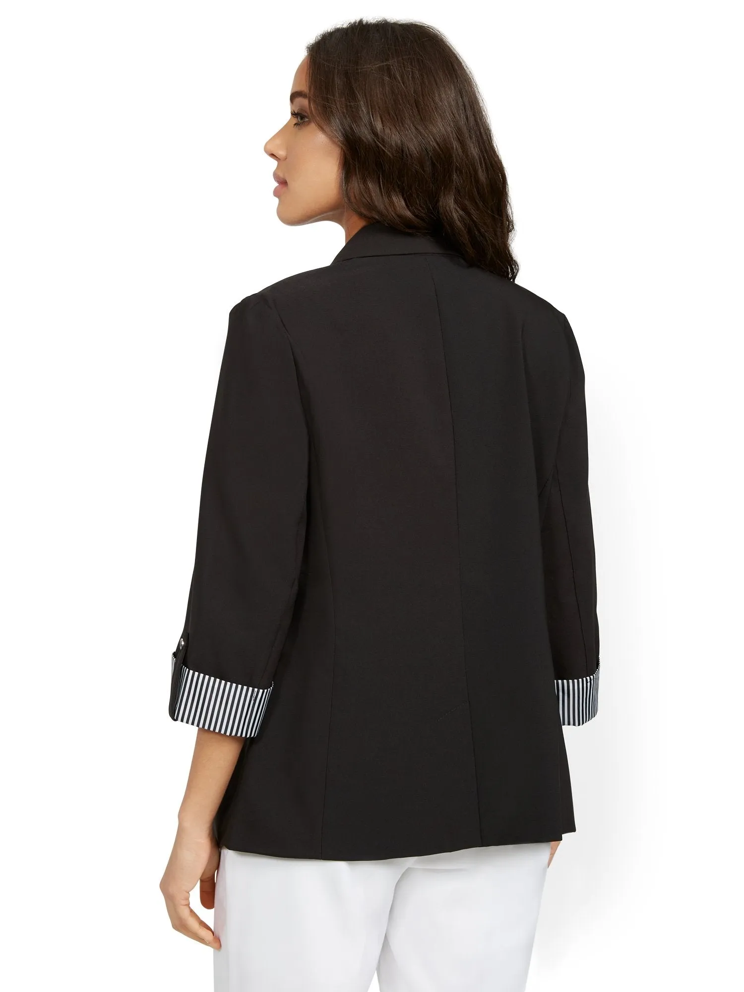 Madie 3/4-Sleeve Soft Blazer - 7th Avenue