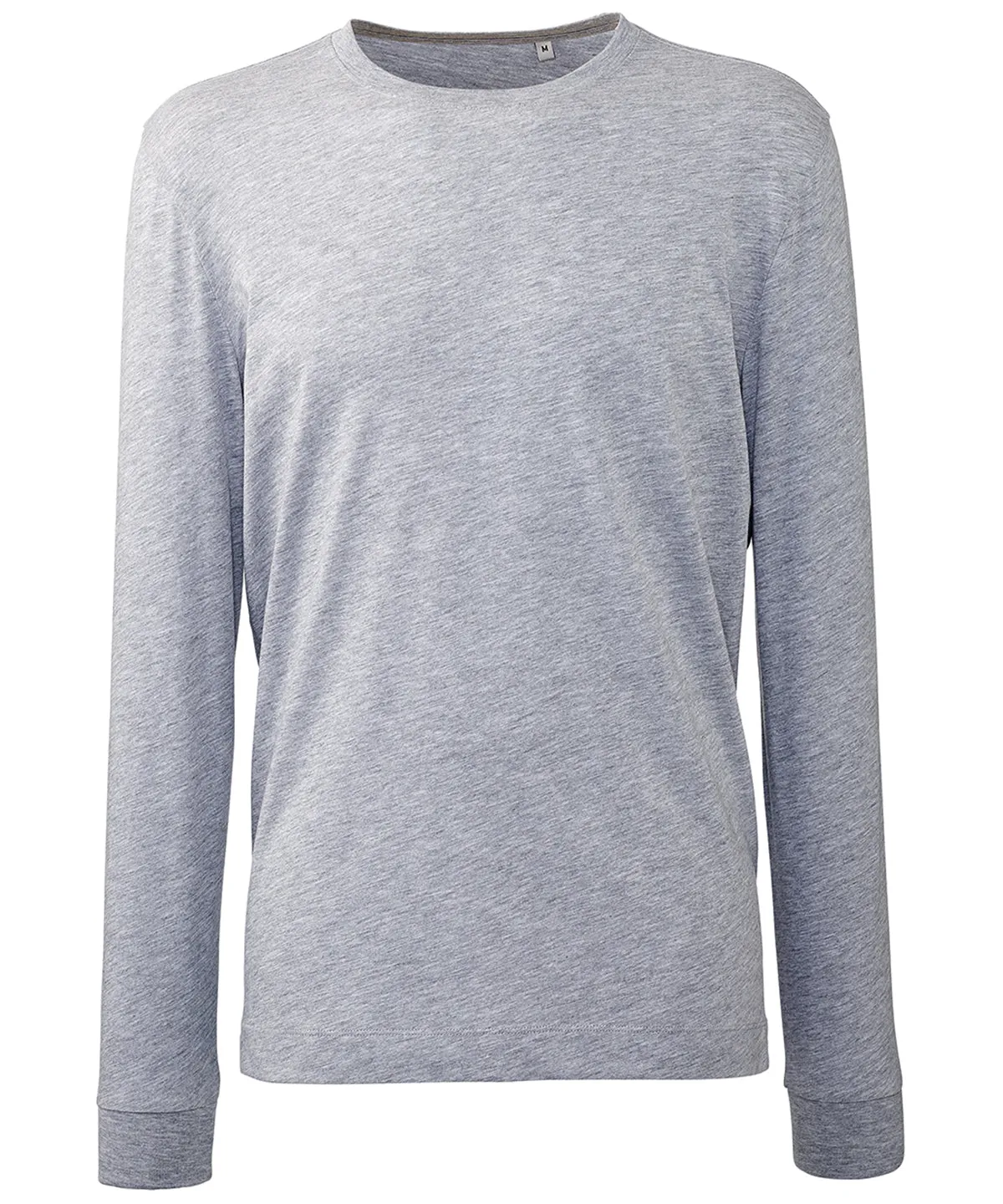 Mens long sleeve Anthem t-shirt | Grey Marl