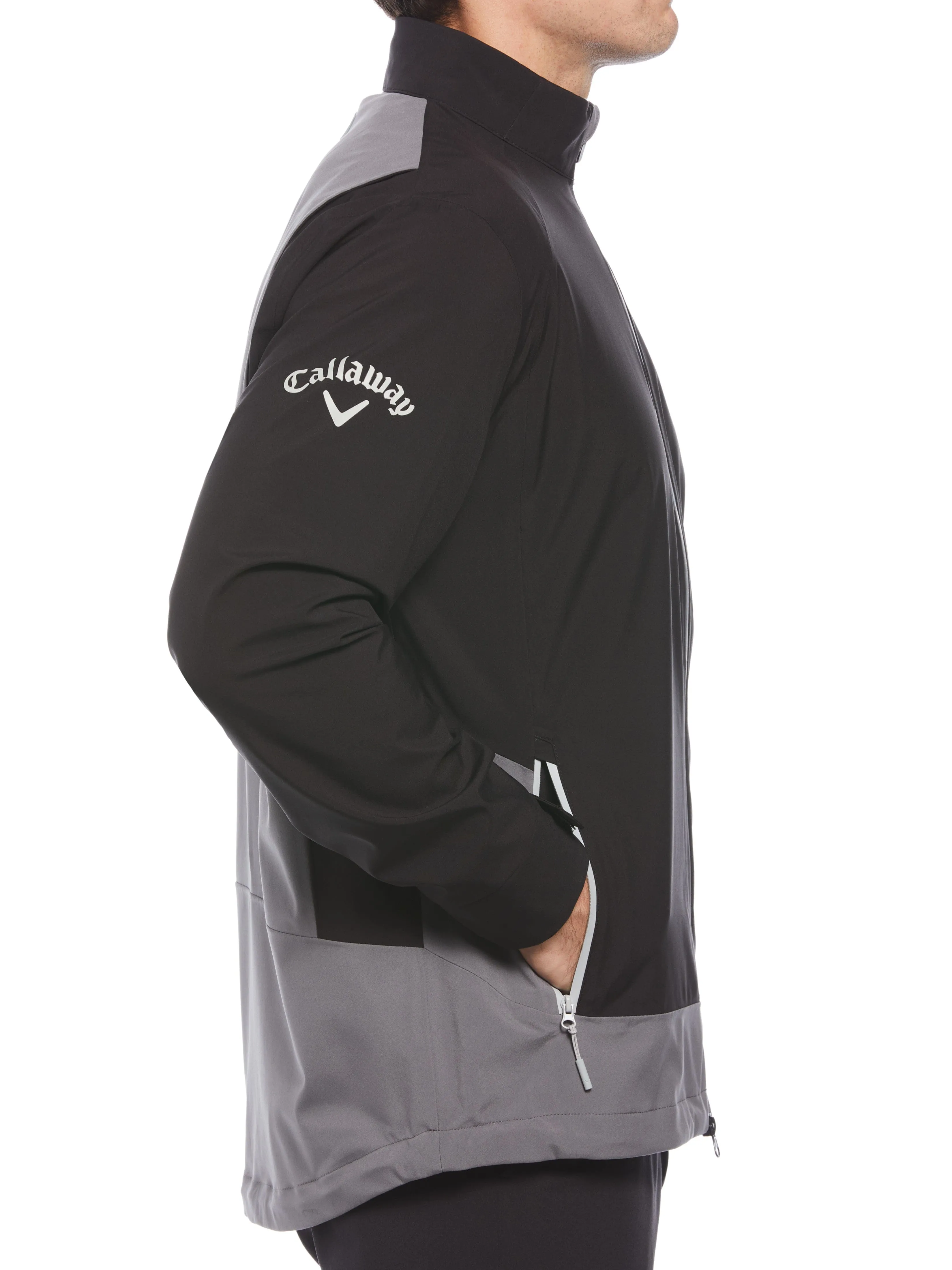 Mens Premium Full Zip Golf Stormguard