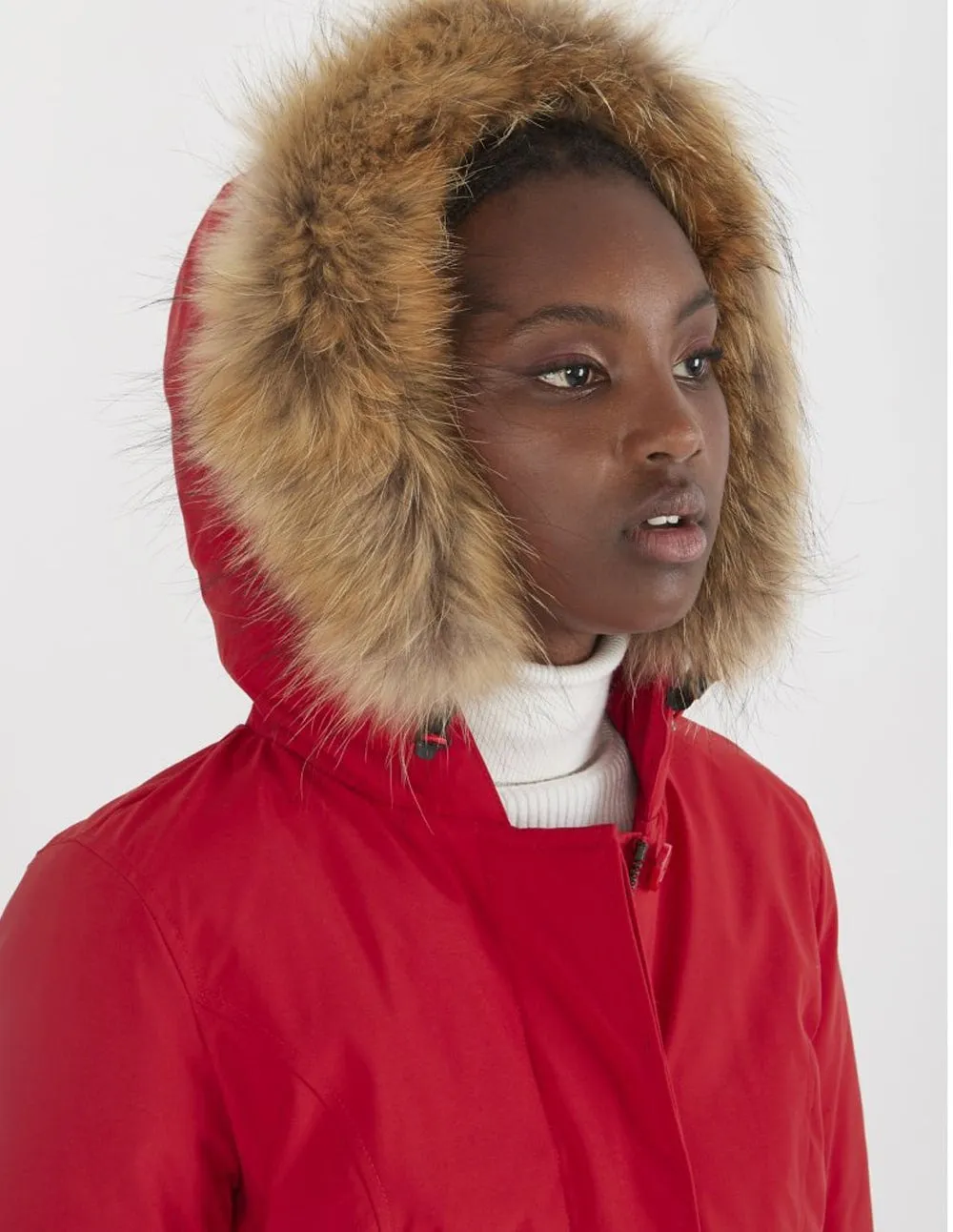 Parka Canadian Fundy Bay Tech Roja Mujer