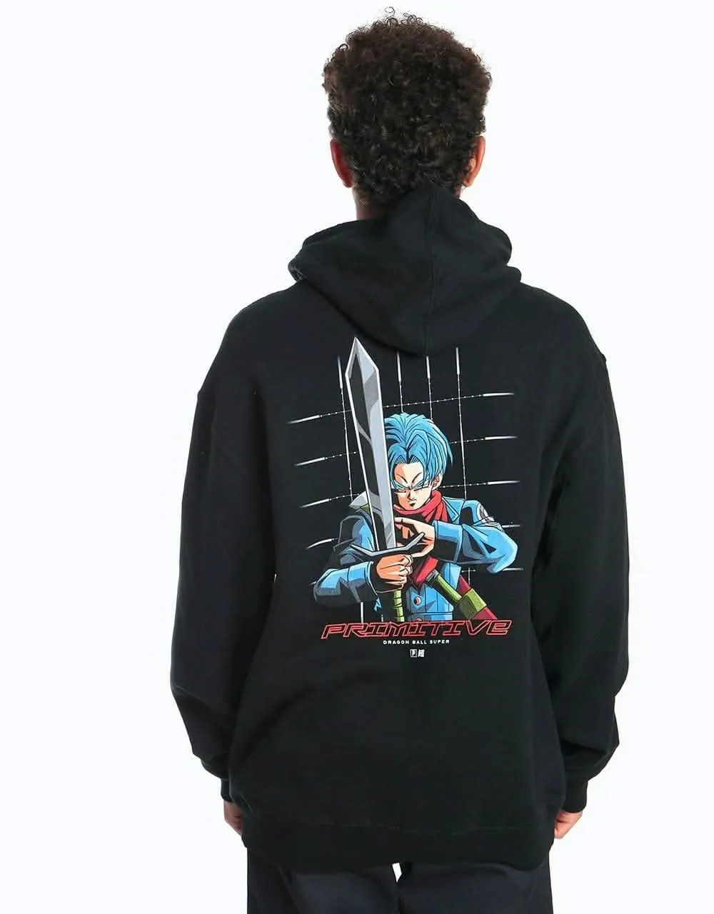 Primitive x Dragon Ball Super Shadow Trunks Pullover Hoodie - Black