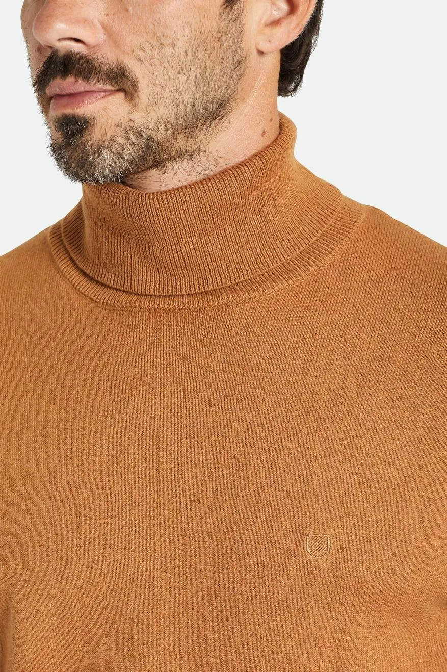 Reserve Cashmere L/S Turtleneck - Lion