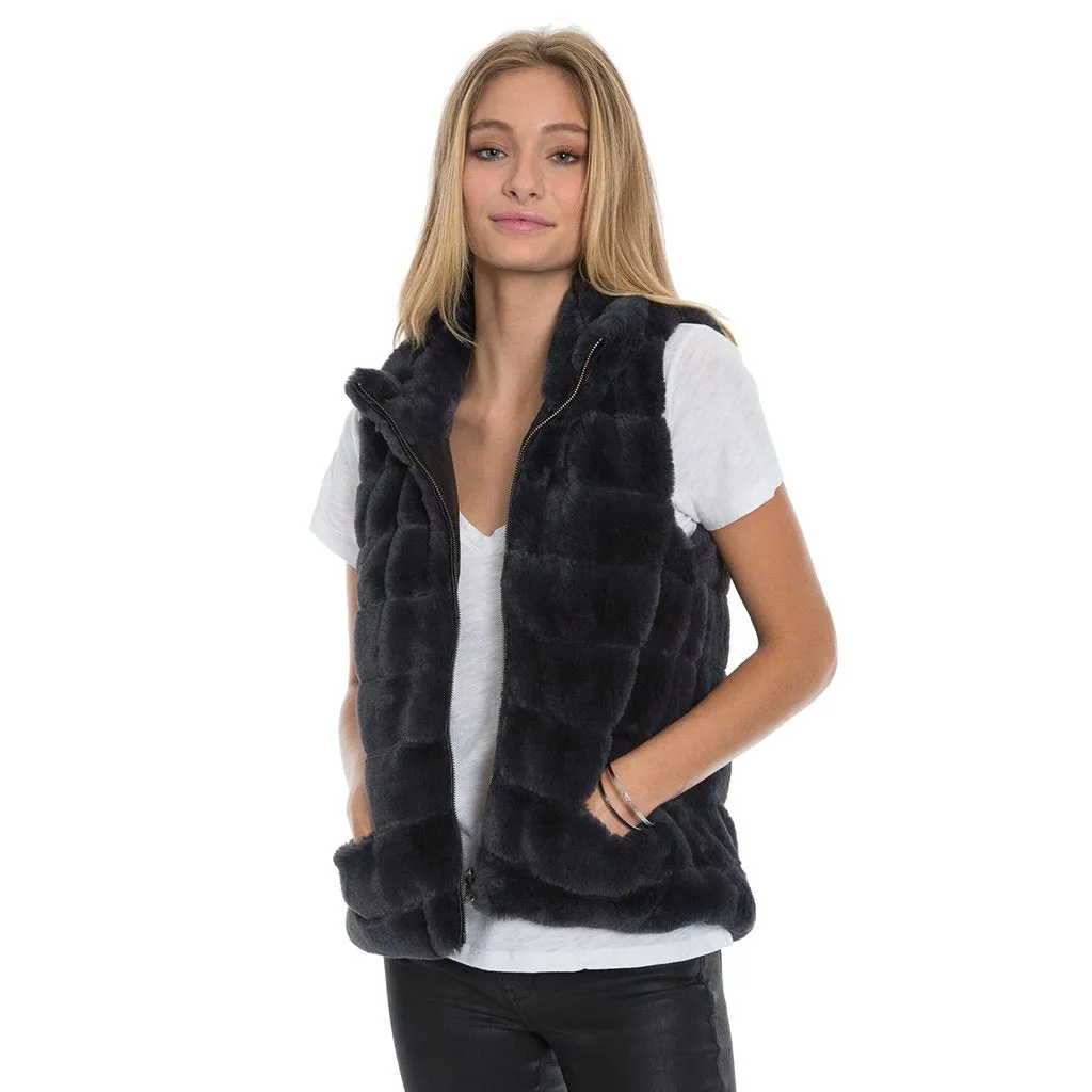 Reversible Fur Love Vest