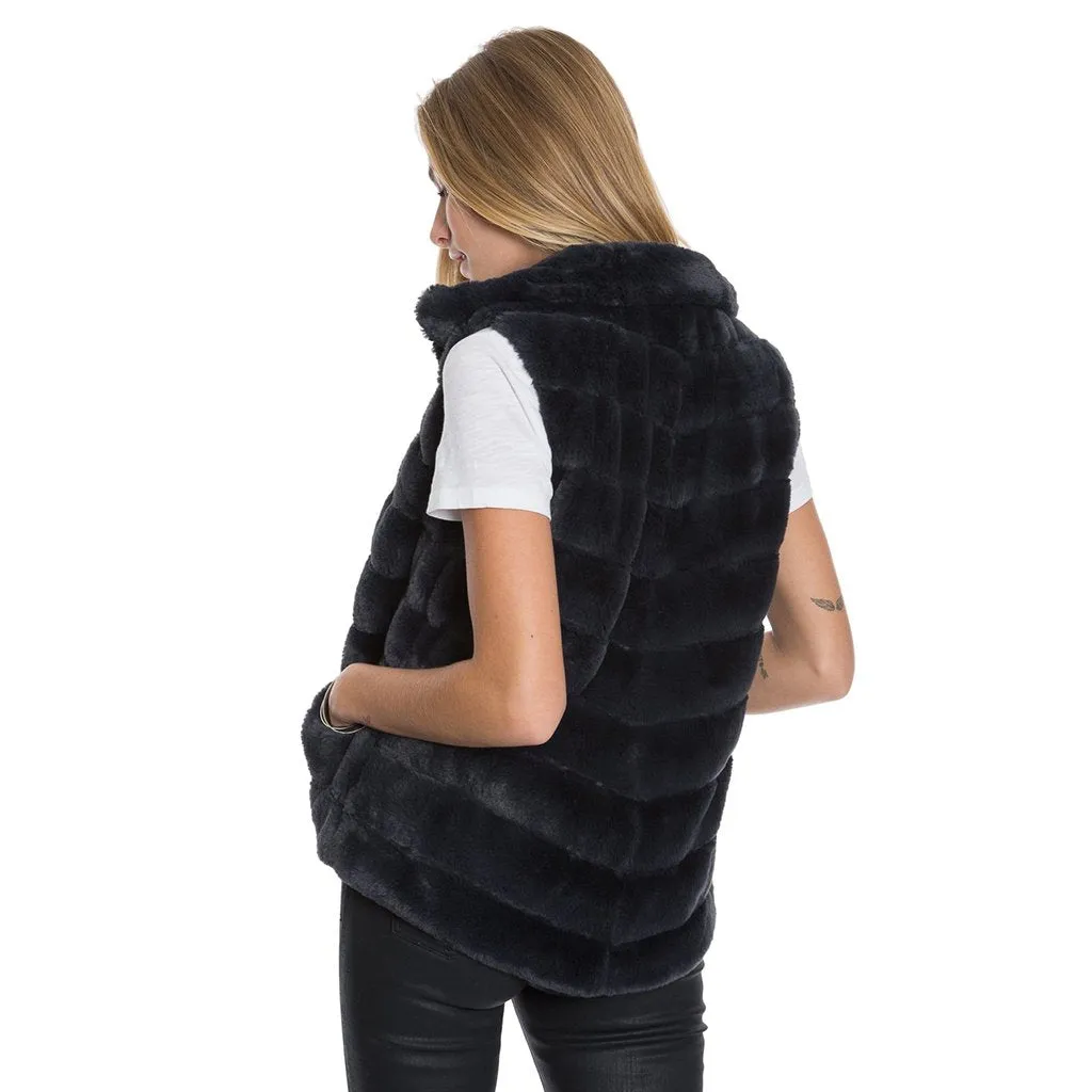 Reversible Fur Love Vest