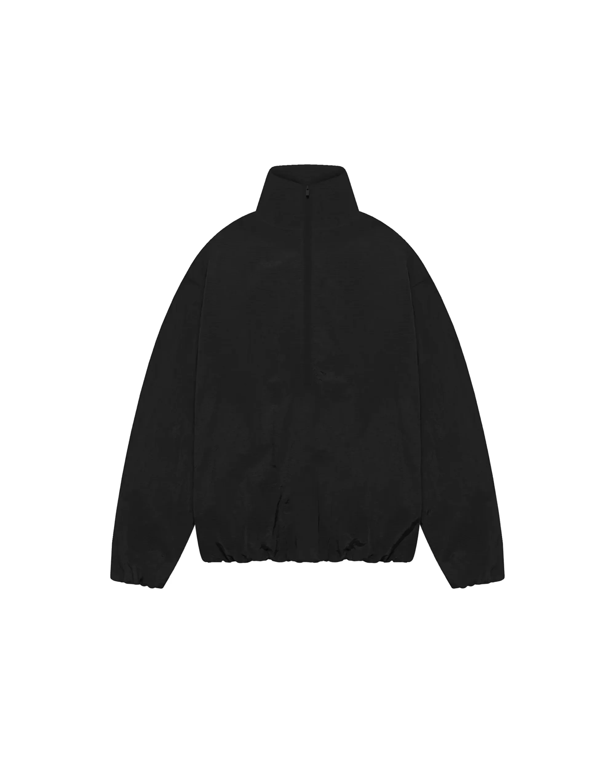 Ripstop Half-Zip Pullover - Black