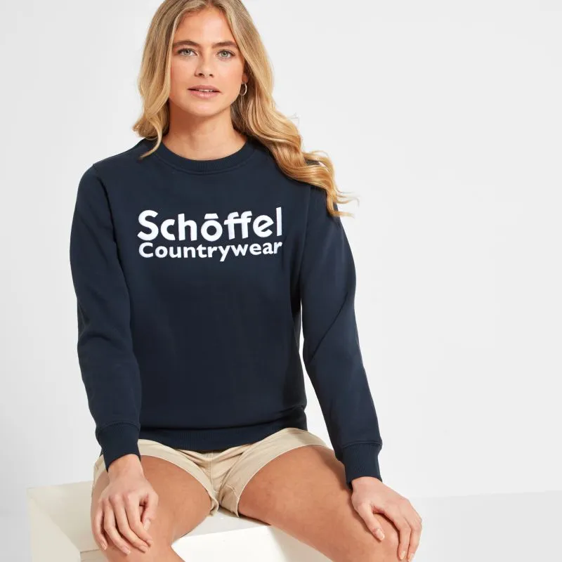 Schoffel St Helier Ladies Sweatshirt - Navy