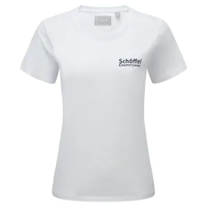 Schoffel Torre Ladies T-Shirt - White/Navy Logo