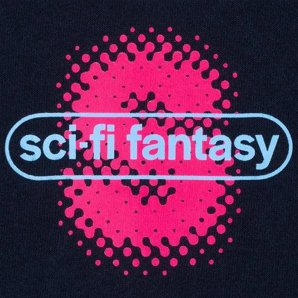 Sci-Fi Fantasy Skateboards Spotty T-Shirt Navy