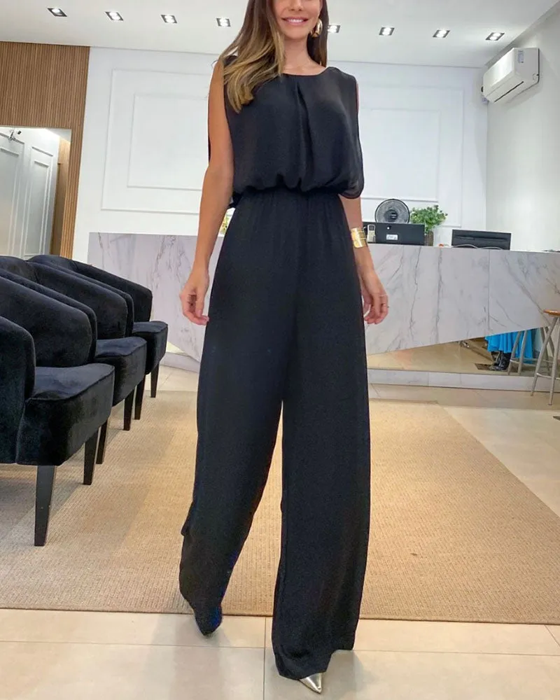 Sophisticated and Elegant Long Jumpsuit