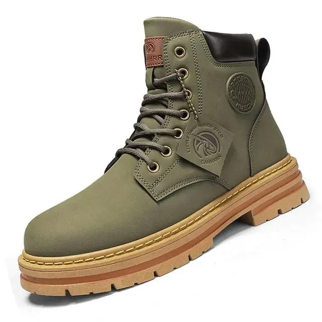 STANLEY - High Top Boots Men's Leather Shoes