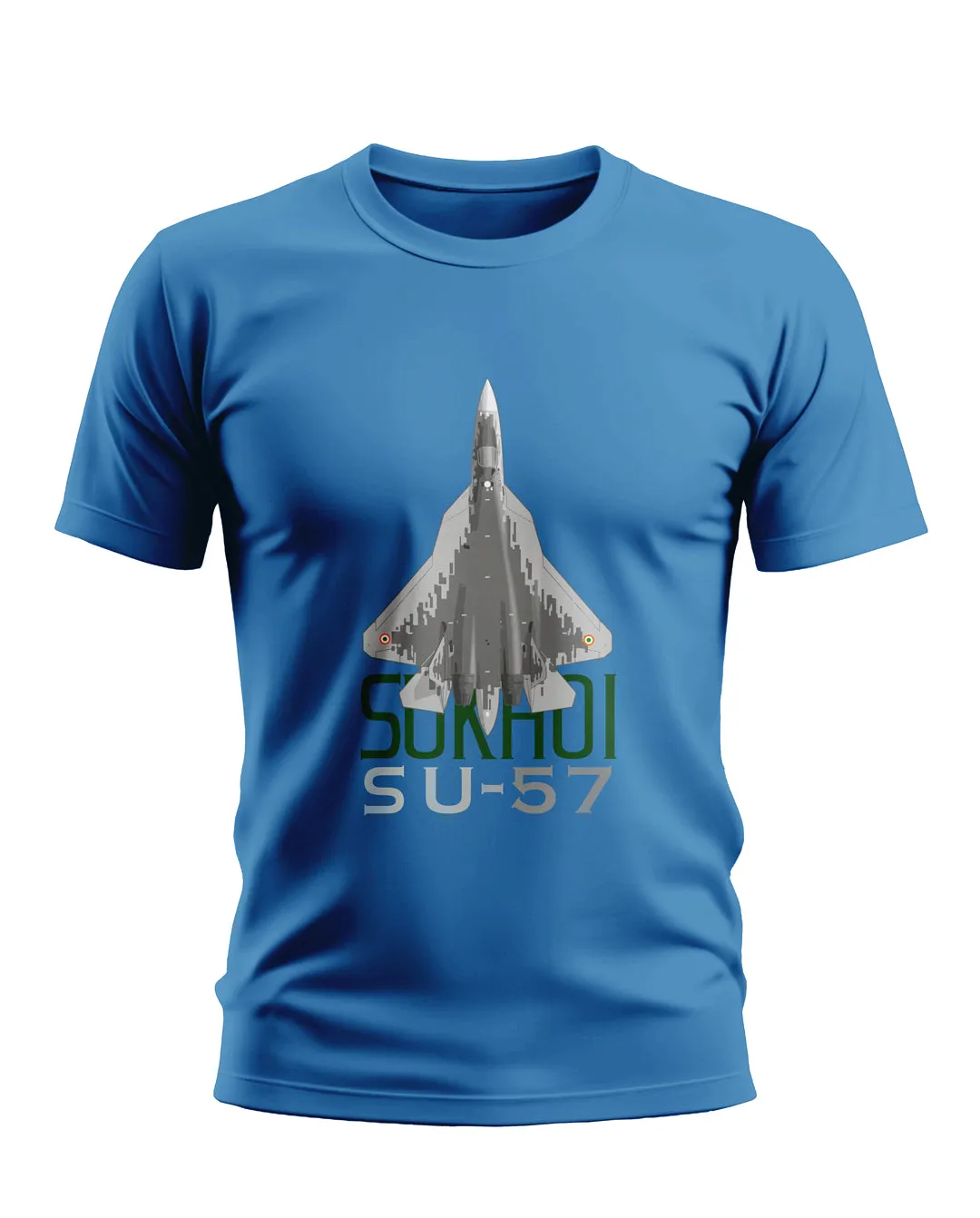 Sukhoi SU-57 Aircraft Soft Cotton T-shirt