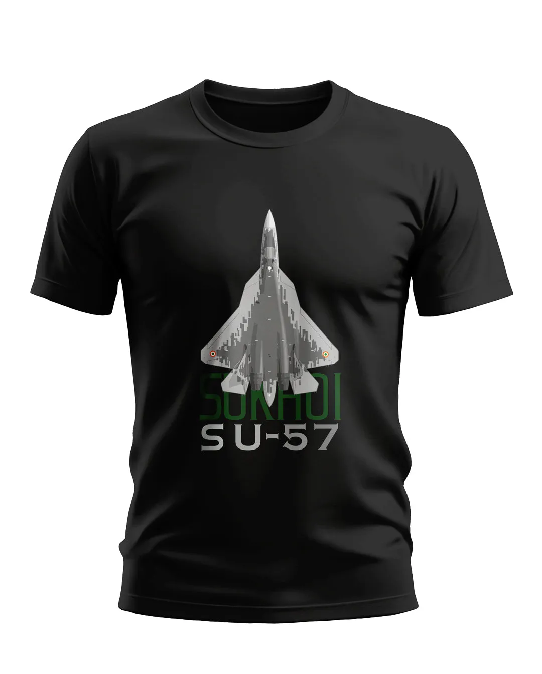 Sukhoi SU-57 Aircraft Soft Cotton T-shirt